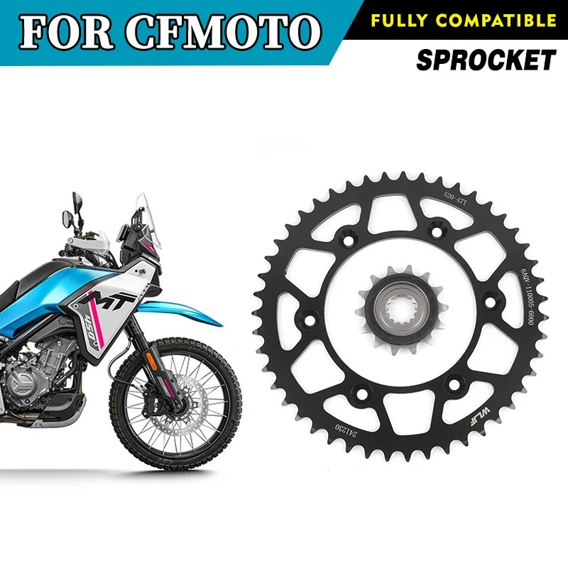 Motorcycle Parts Chain - Voor CFMOTO 450MT 47 Tanden Kettingwiel