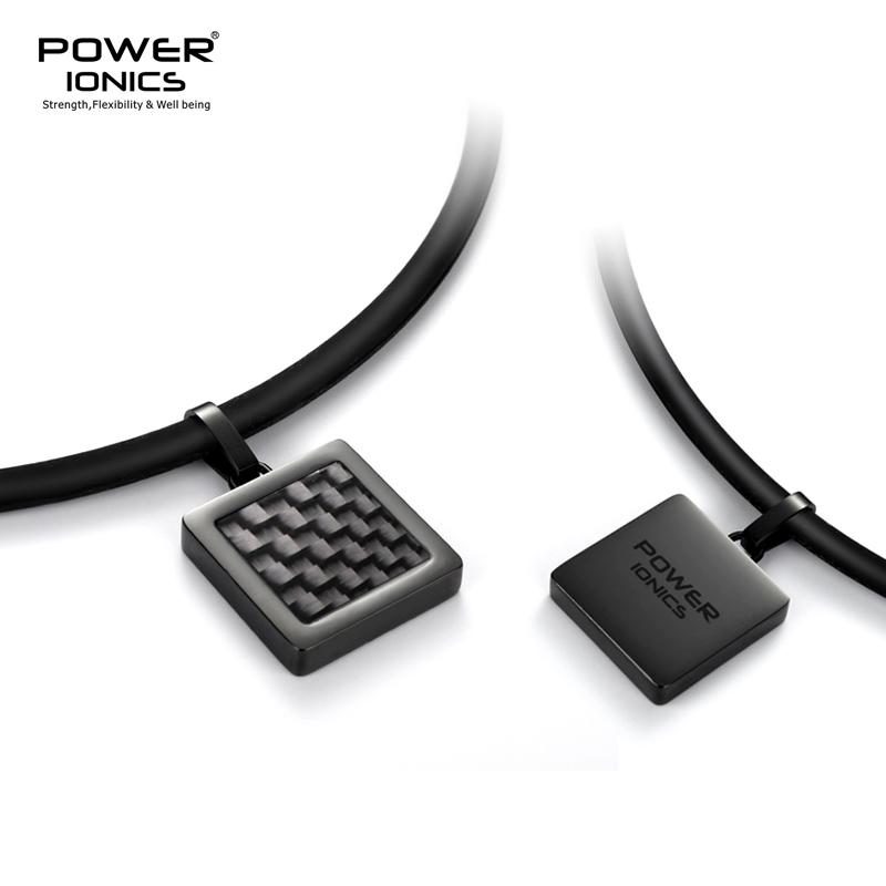 Ansi Chain - Power Ionics Unisex Germanium Anions Zwarte