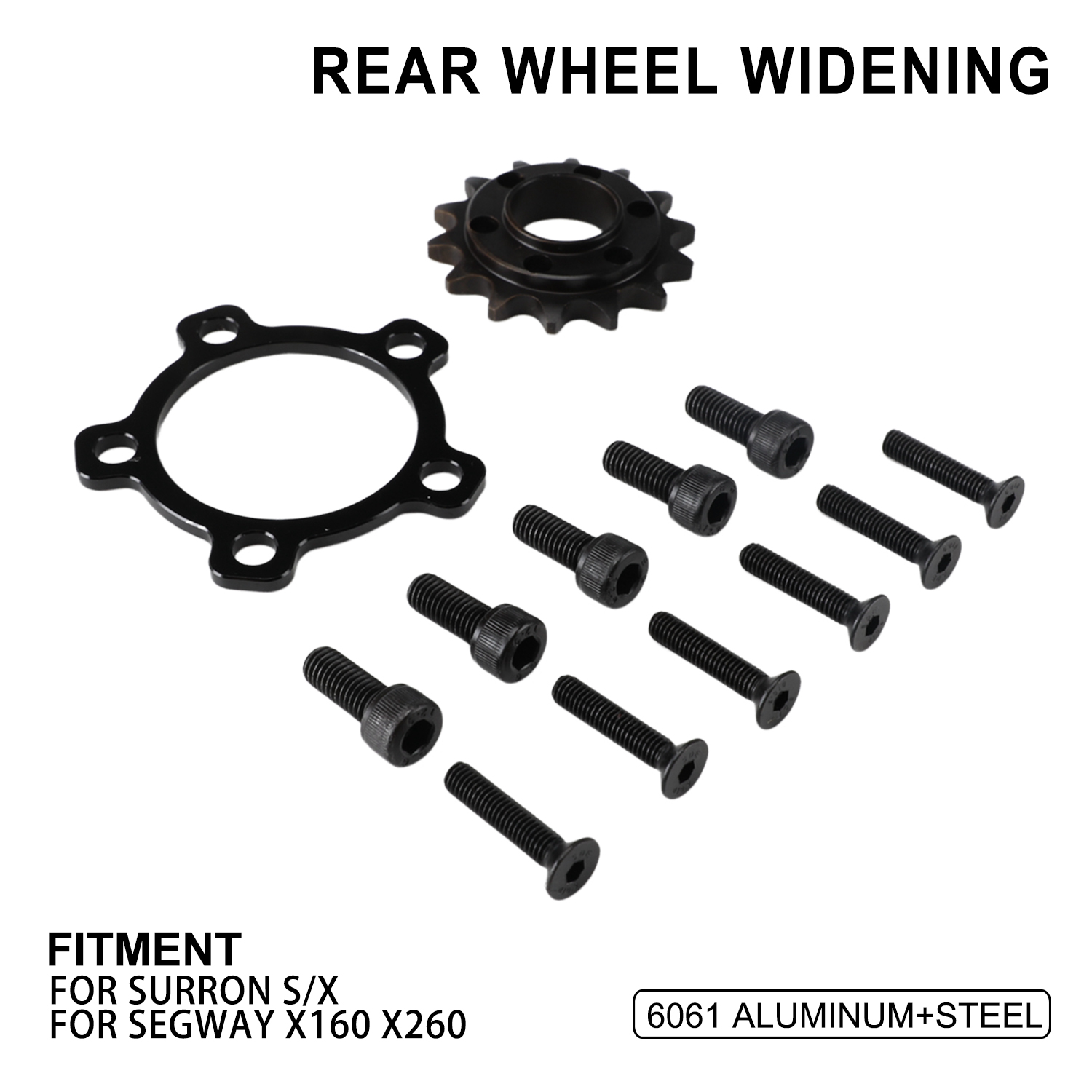 Xcm Chain - Achterwiel Verbreding Onderdelen Kettingwiel Schroef Motorfiets