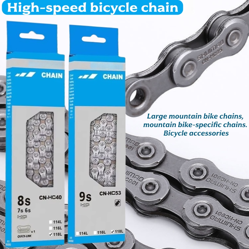 Master Link Chain - Mountainbike schakelketting voor hoge snelheden 6/7/8/9/11