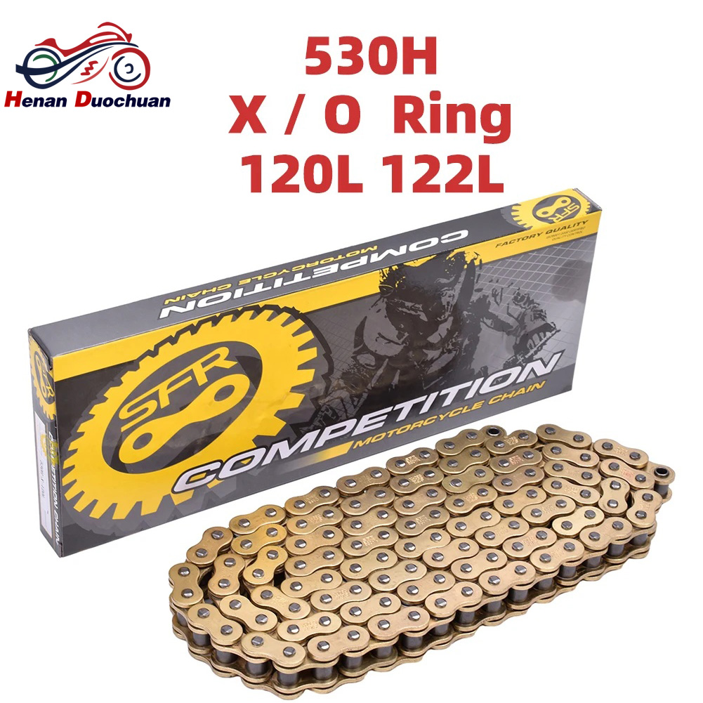 Xcm Chain - 530H Motorfietsketting 120L/122L Heavy Duty O-Ring