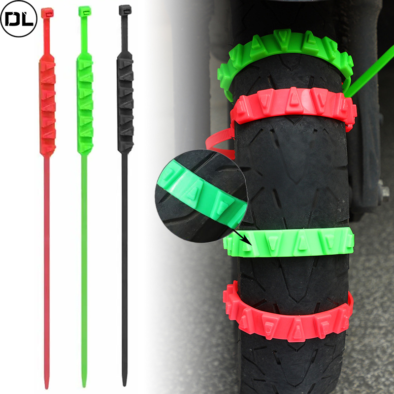 Bicycle Chain - 3/5 Stuks Anti-Slip Sneeuw Kettingen Voor