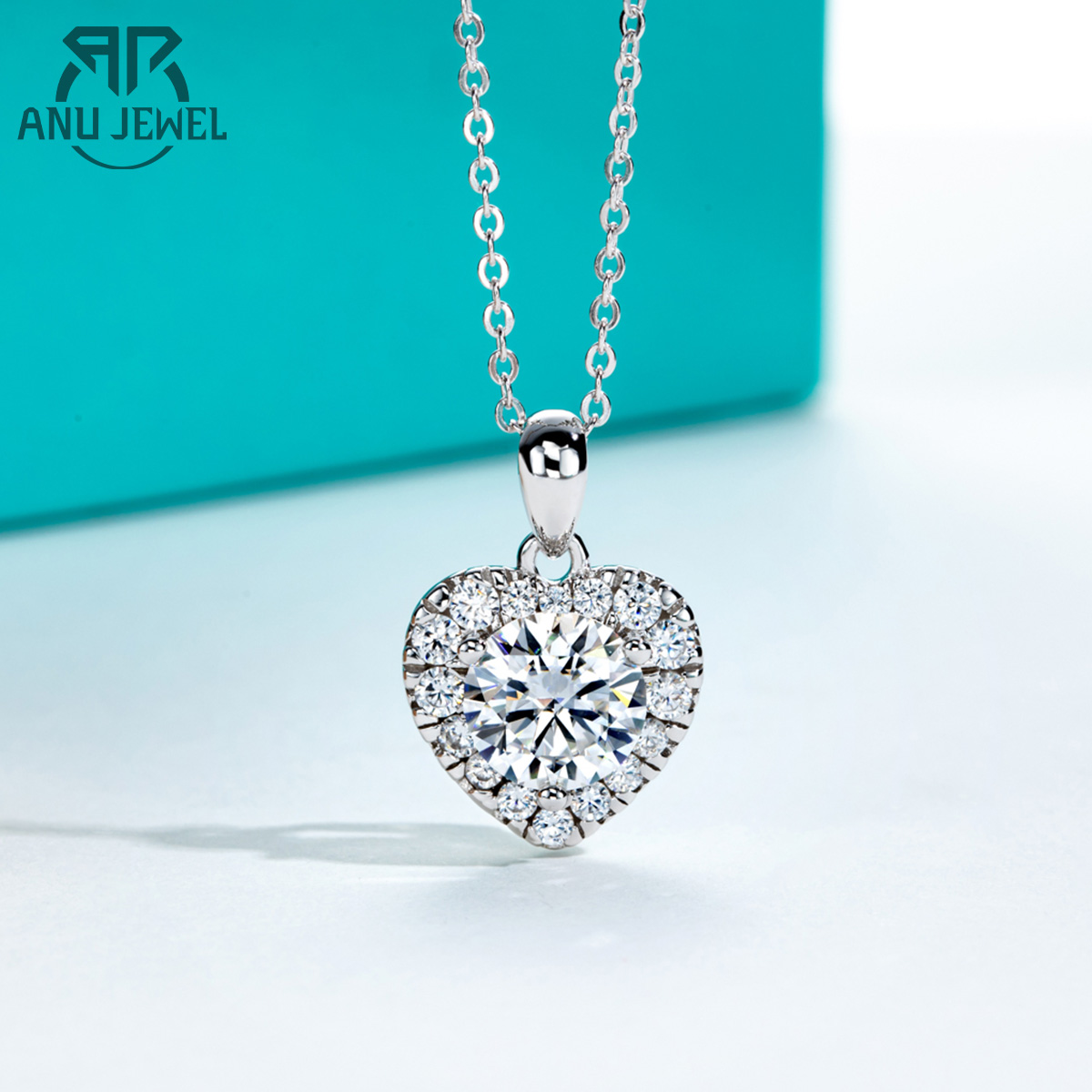 Ansi Chain - Anujewel 2ct D Kleur Moissanite Diamant