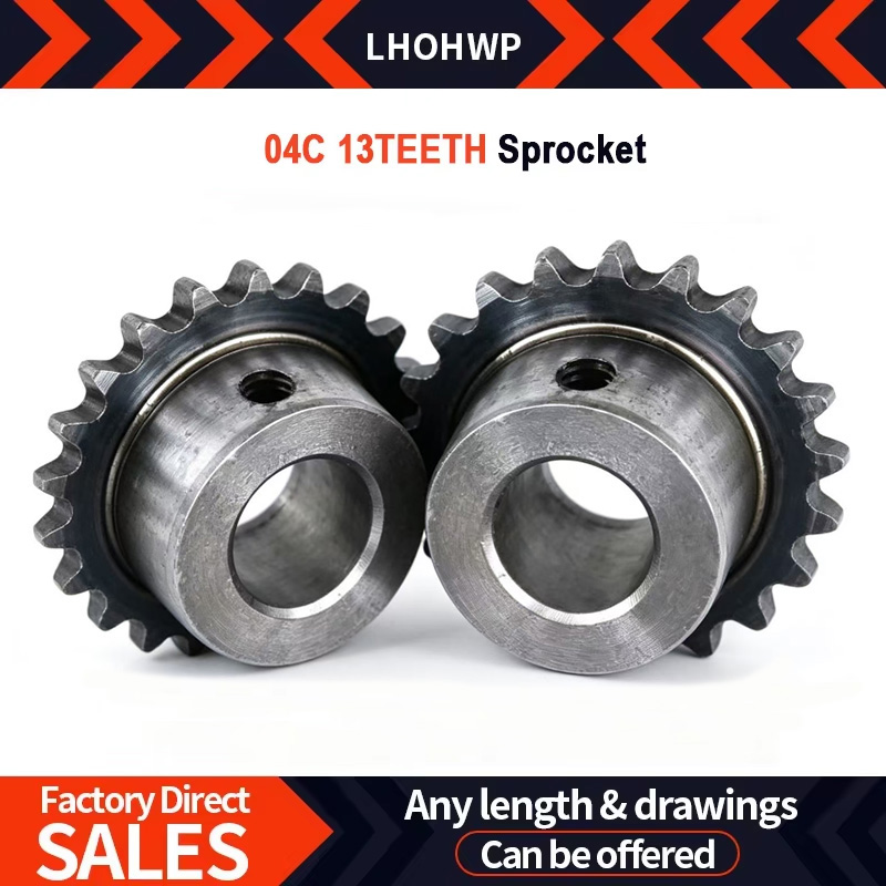 Chain Sprocket Set - 1PC Duurzaam 04C 13T Tandwiel Met