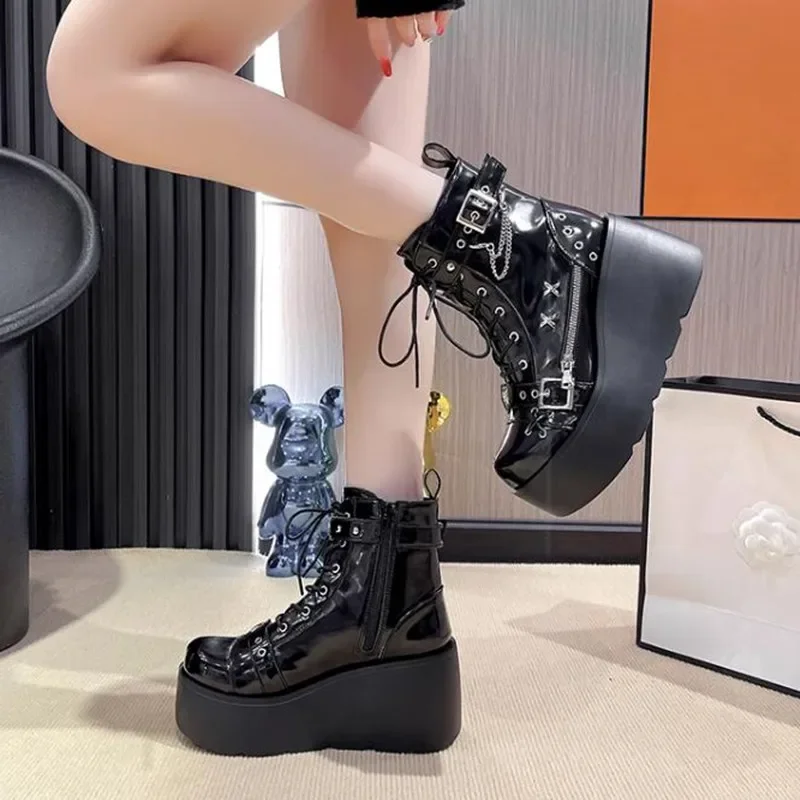 Ontwerpers Vrouwen Platform Go - Motorcycle Chain recensie en prijs