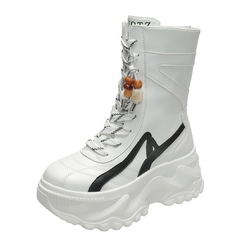 Nieuwe Vrouwen 8 Cm Chunky Mid - Motorcycle Chain recensie en prijs