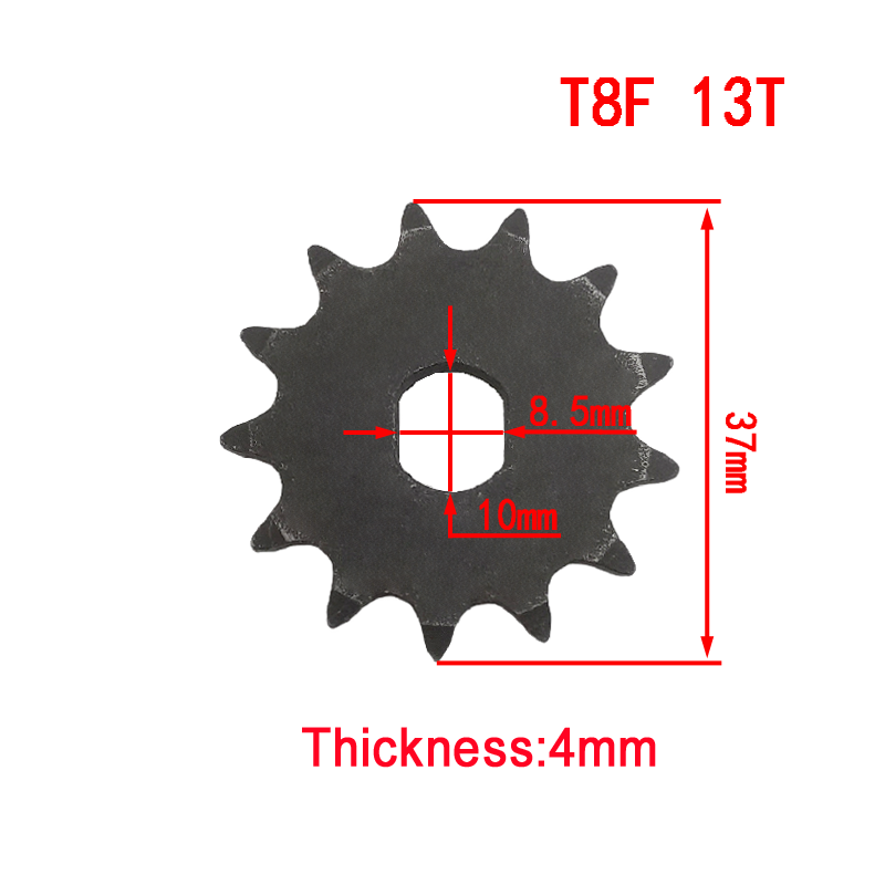 8T 9T 10T 11T 25H T8F 410 420  - 428 Chain recensie en prijs