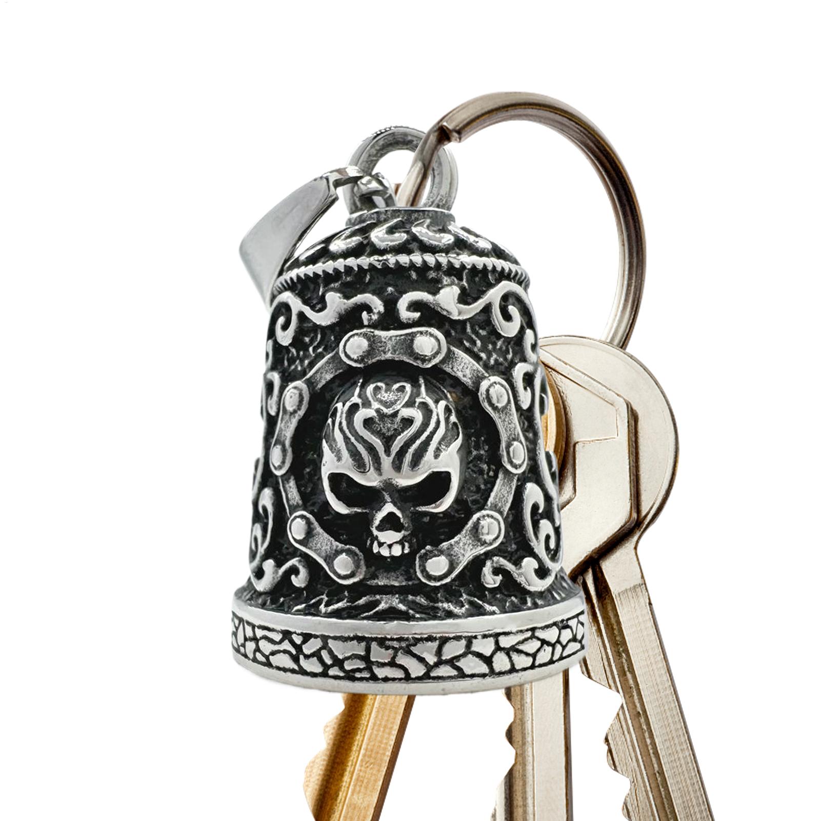 Skull Bell Charm Motorcycle Be - Motorcycle Chain recensie en prijs