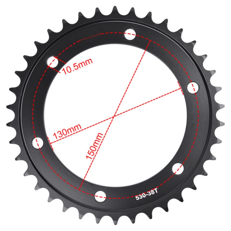 Motorfiets 530 Voor Achter Ket - 530 Chain recensie en prijs