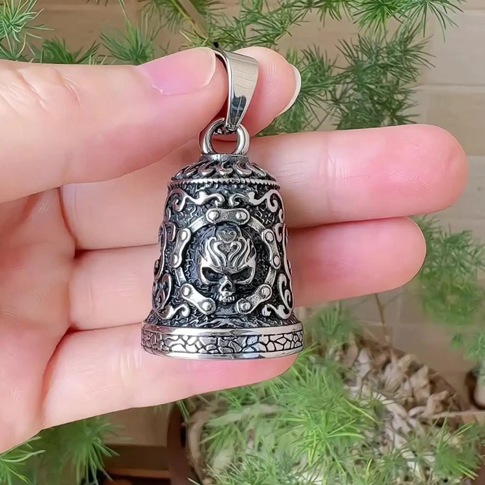 Skull Bell Charm Motorcycle Be - Motorcycle Chain recensie en prijs