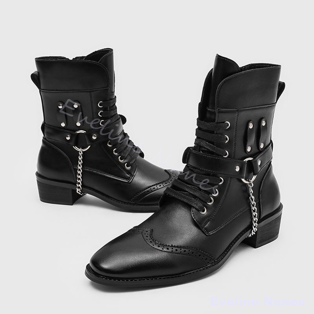 Punk Metal Chain Rivet Combat  - Motorcycle Chain recensie en prijs