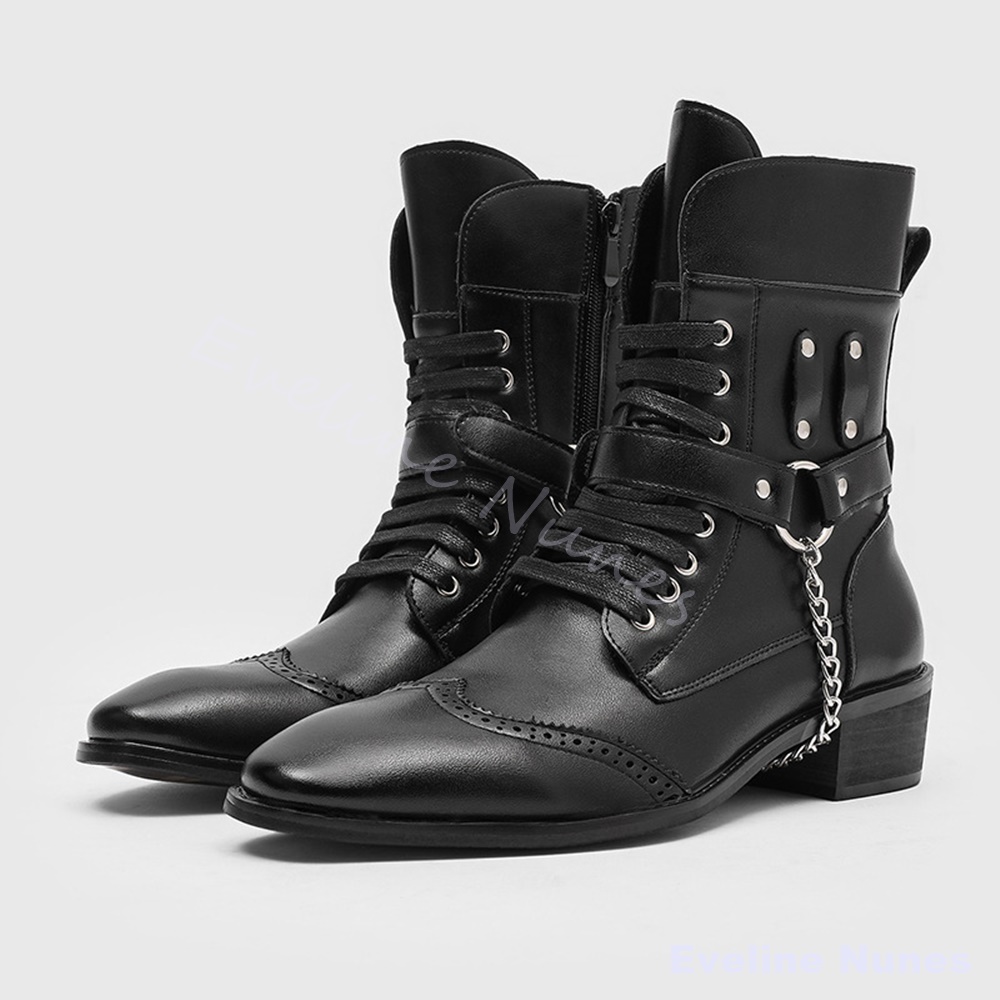 Punk Metal Chain Rivet Combat  - Motorcycle Chain recensie en prijs