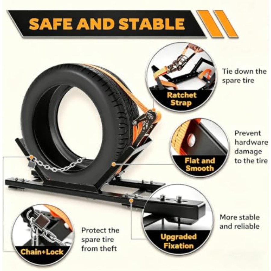 Zware-duty reservebandrek voor - Steel Chain recensie en prijs