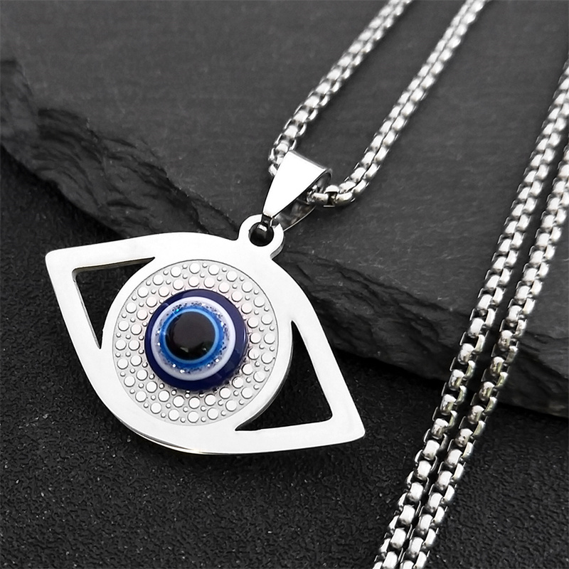 Islam Hamsa Evil Blue Eye kett - Steel Chain recensie en prijs