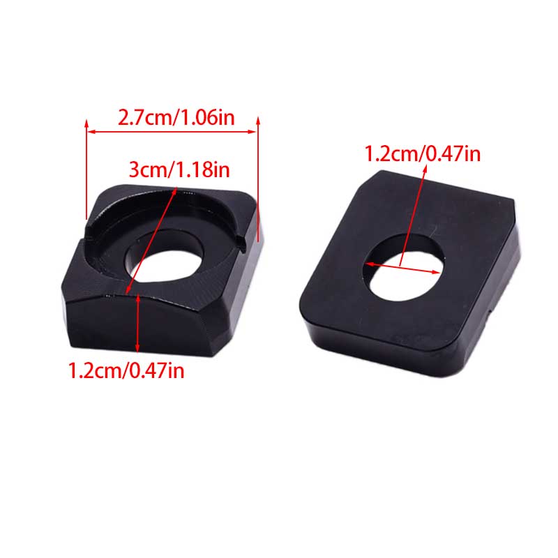 Motorfiets CNC Achterasblokken - Motorcycle Parts Chain recensie en prijs
