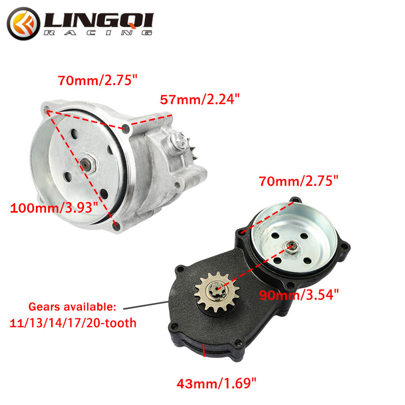 Lingqi Motorfiets Transmissie  - Sprocket Chain recensie en prijs