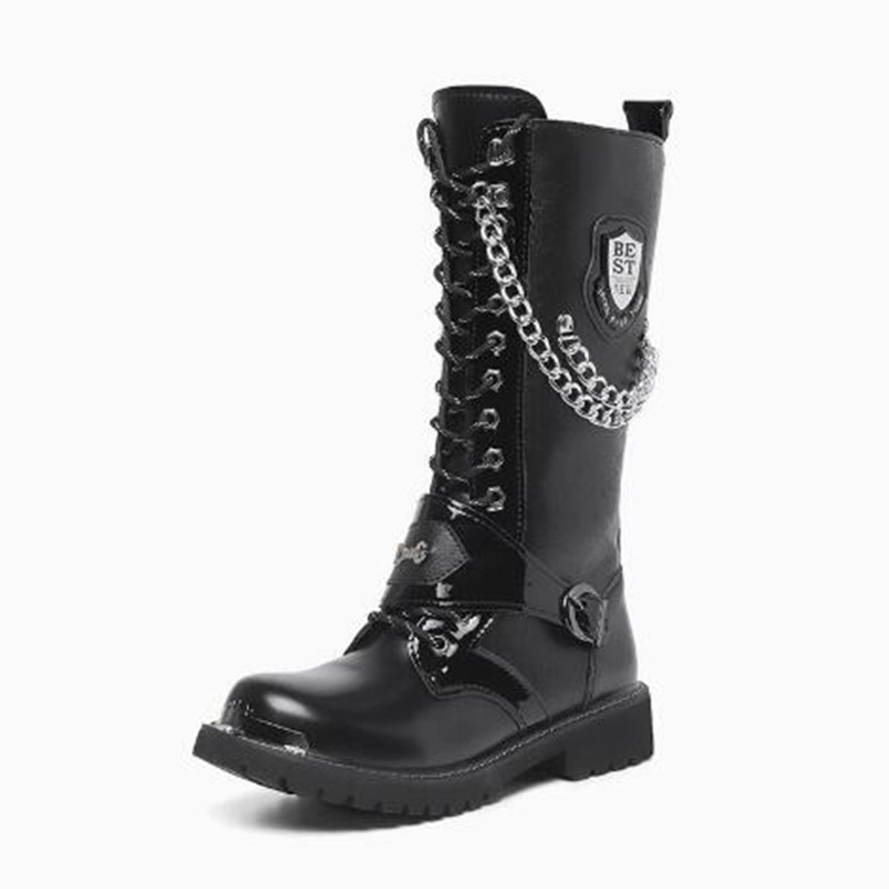 Herenmode motorlaarzen Ademend - Steel Chain recensie en prijs